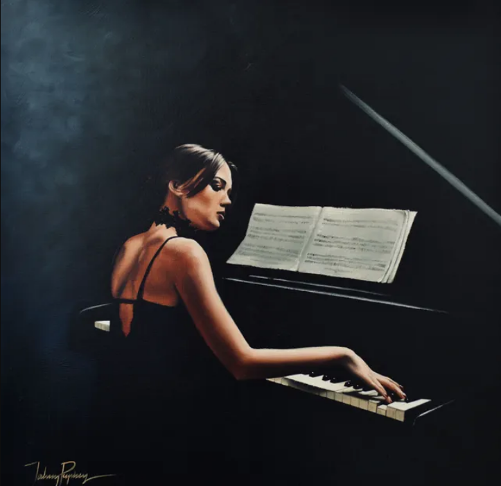 Painting A haunting melody by John Popkess