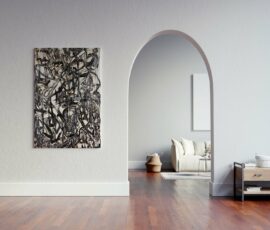 Four Ways To Style Large Art In Your Home